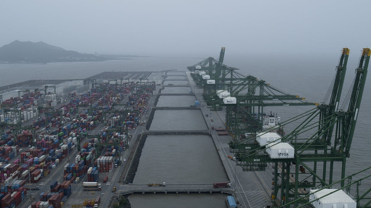 PM Modi, Singapore PM Inaugurate Phase-II Of PSA Mumbai Terminal At Jawaharlal Nehru Port