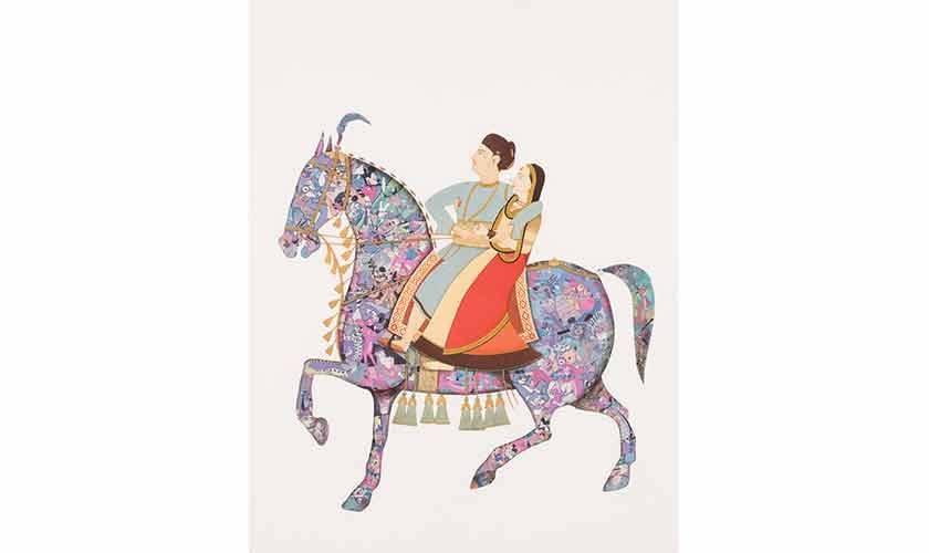 Post-colonial  miniature painting