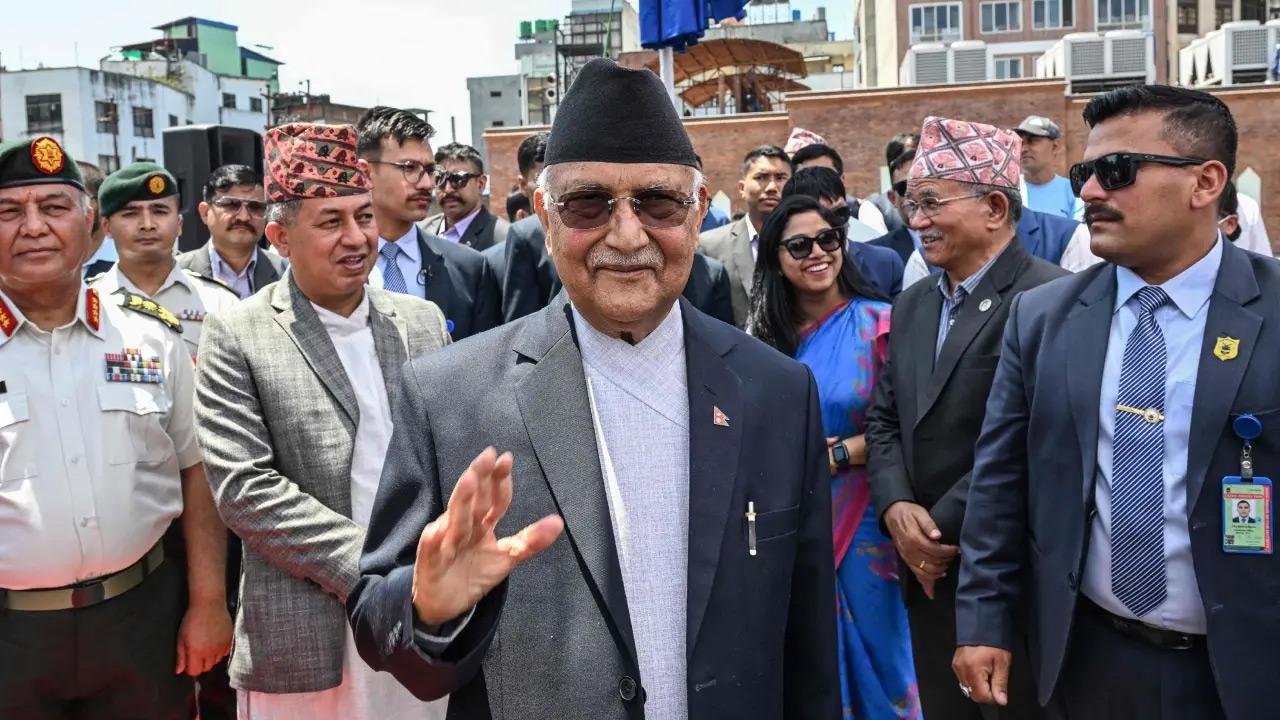 Ousted Nepalese PM KP Sharma Oli says he won`t flee amid political turmoil