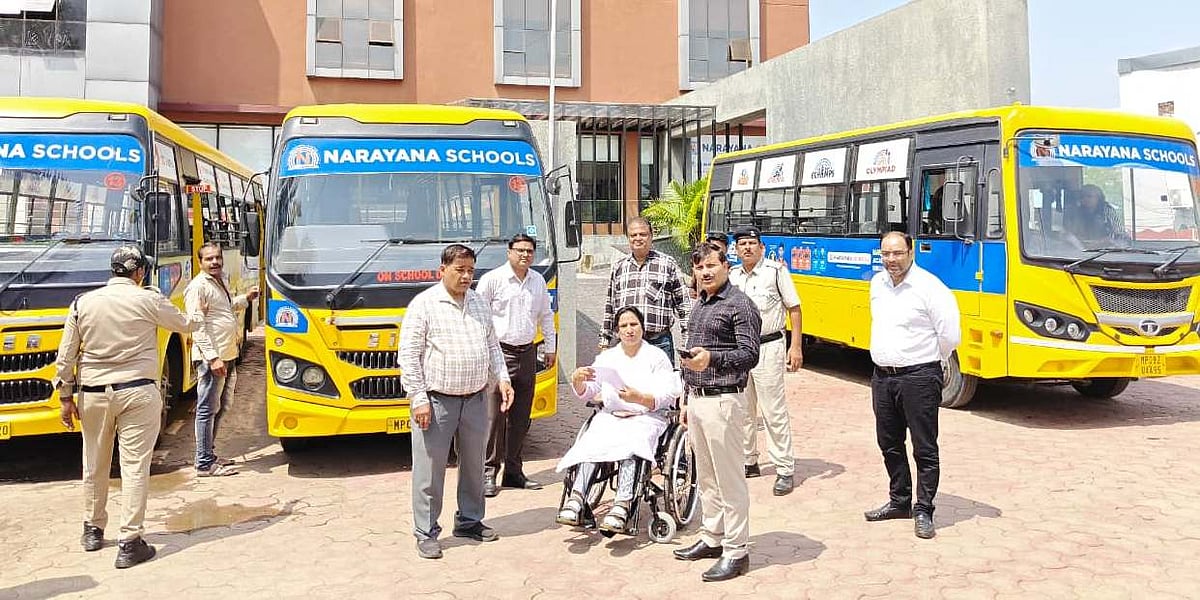 Indore News: Fitness Of Six School Buses Cancelled, Four Buses Seized By RTO During Inspection