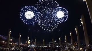 Massive Fireworks Display Lights Up Expo