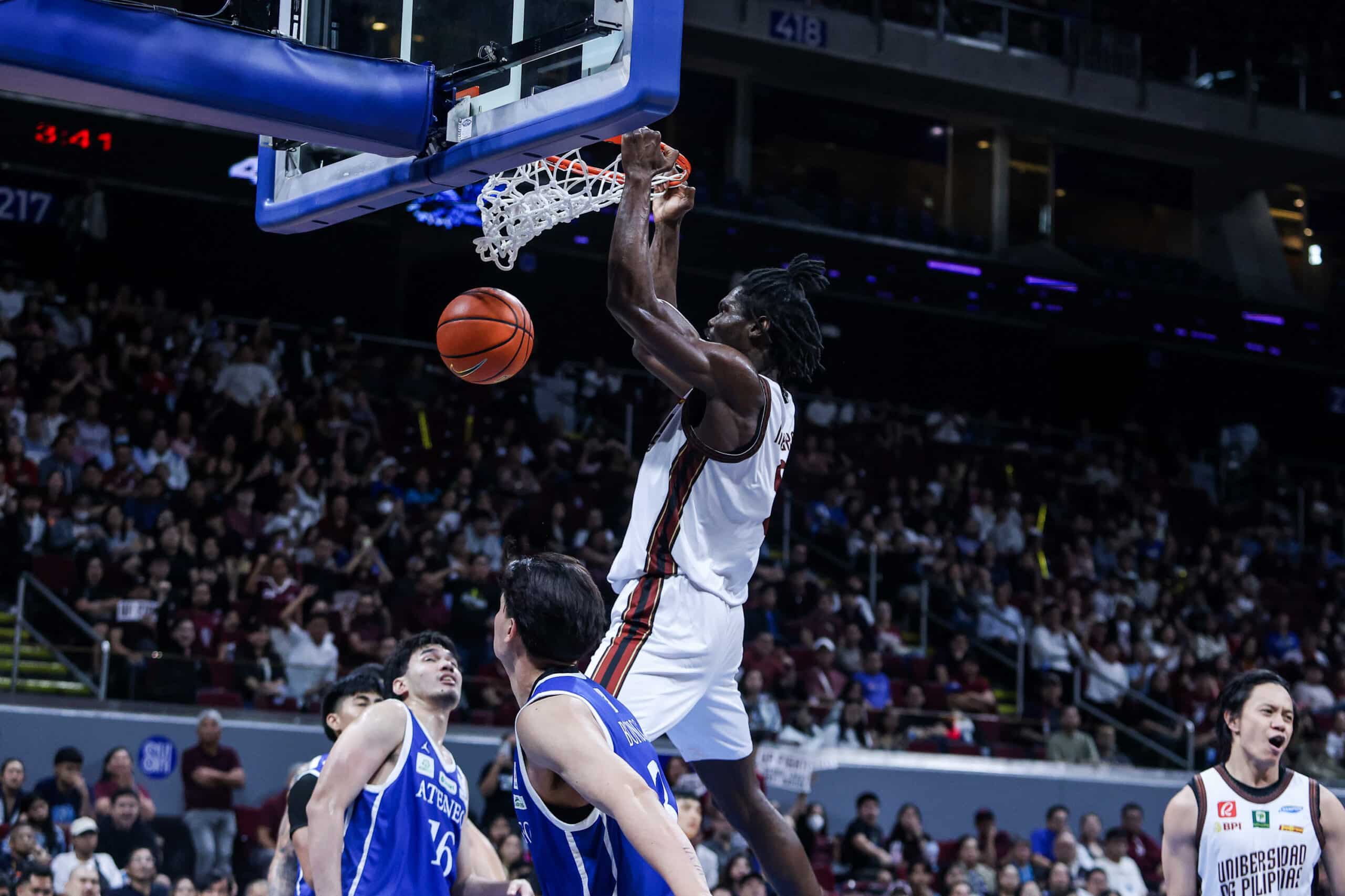 Maroons continue hitting stride, halt leading Eagles