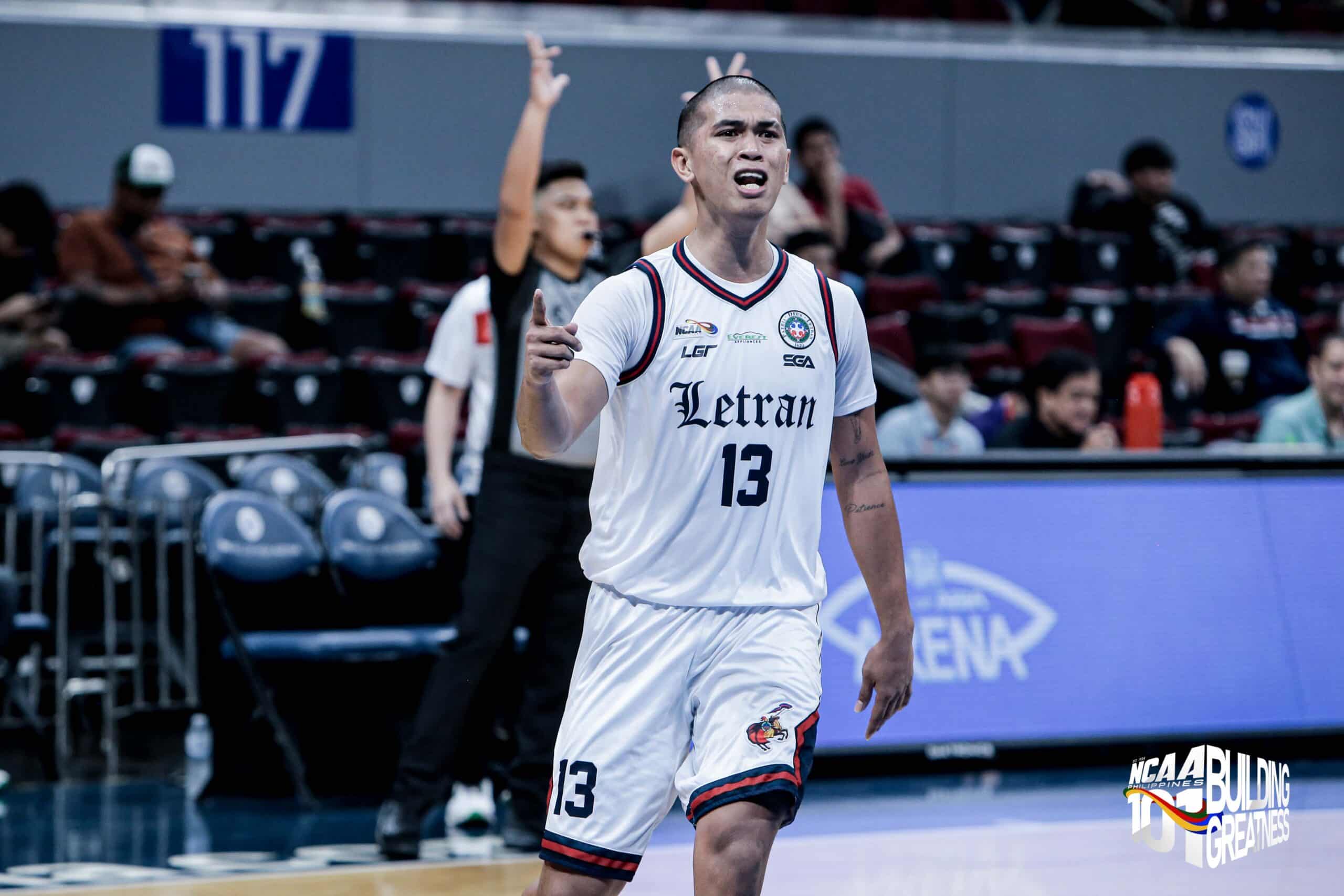 NCAA: ‘Hard loser’ Jonathan Manalili helps Letran get winning feeling