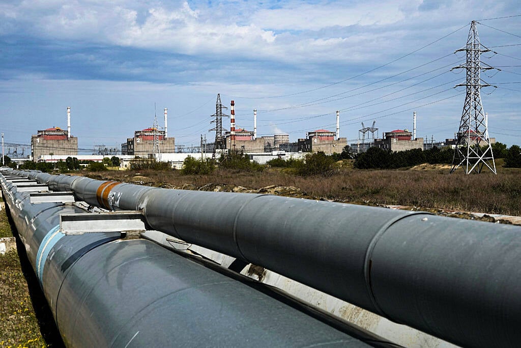 Zelensky warns Russian drones endanger safety at nuclear power plants