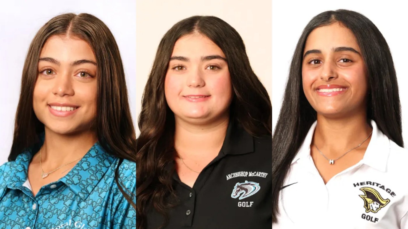 Broward girls golf first team, second team, honorable mention and coach of the year