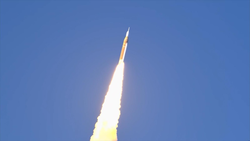 WATCH: Artemis II crew crosses boundary into space